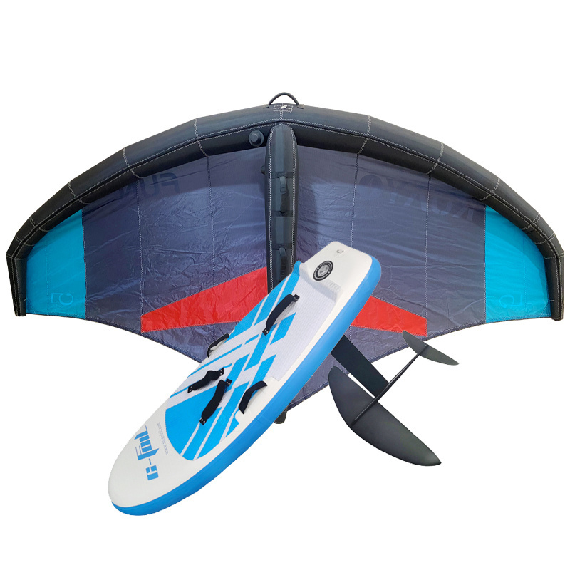 Factory OEM water surfing sports Set  carbon surfboard 140L wind kitesurfing carbon hydrofoil  wingfoil Inflatable foil board