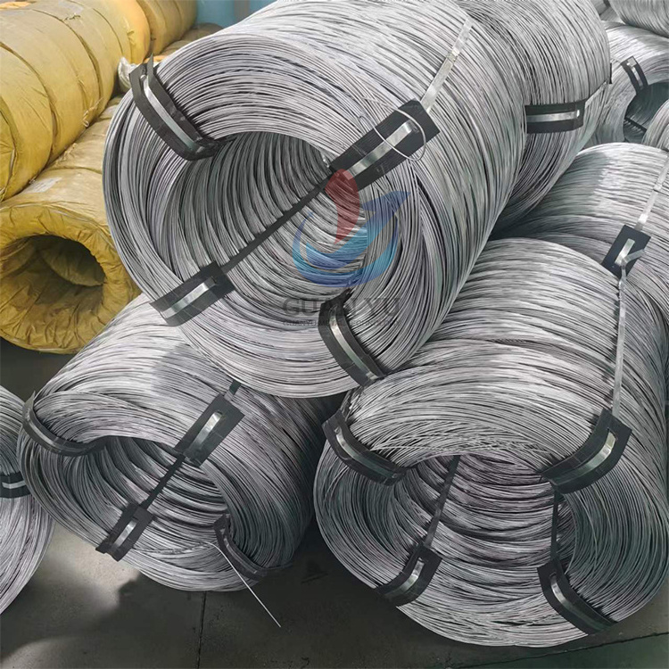 galvanised wire galvanized steel wire rope high tensile hot dip wire line 4mm 5mm for industry