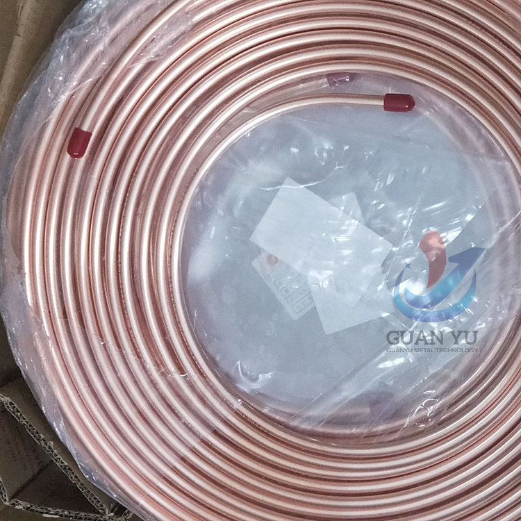 prime quality GB Air Conditioning Flexible 3/4 3/8 7/8 inch copper Smooth Water Tube Straight Copper Pipes price