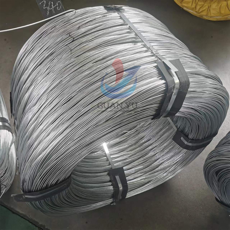 China Manufacturer 6mm dia galvanized steel wire galvanized metal steel wire