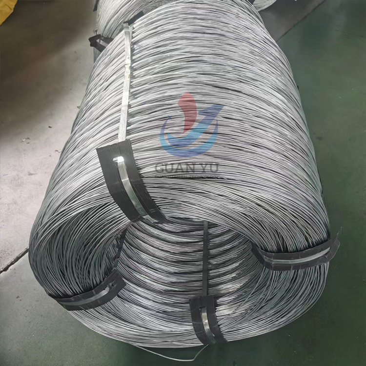 China Manufacturer 6mm dia galvanized steel wire galvanized metal steel wire