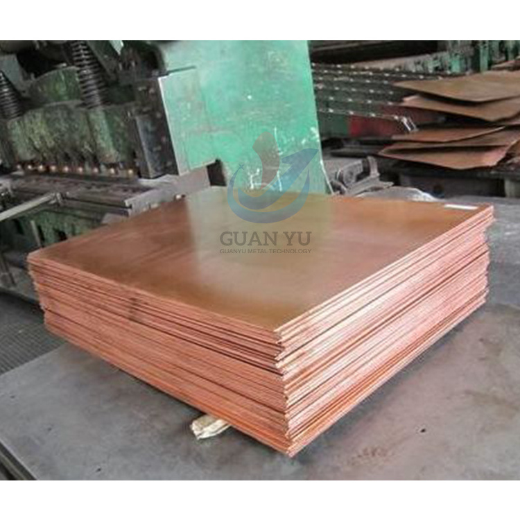 Manufacturer customized    AISI  C12200  C12700  3mm  thick copper sheet