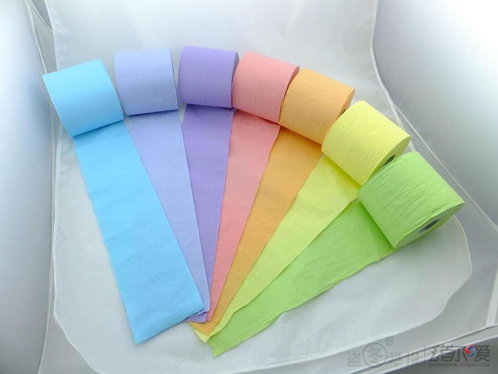 Cheapest Colored embossed Toilet Tissue Paper