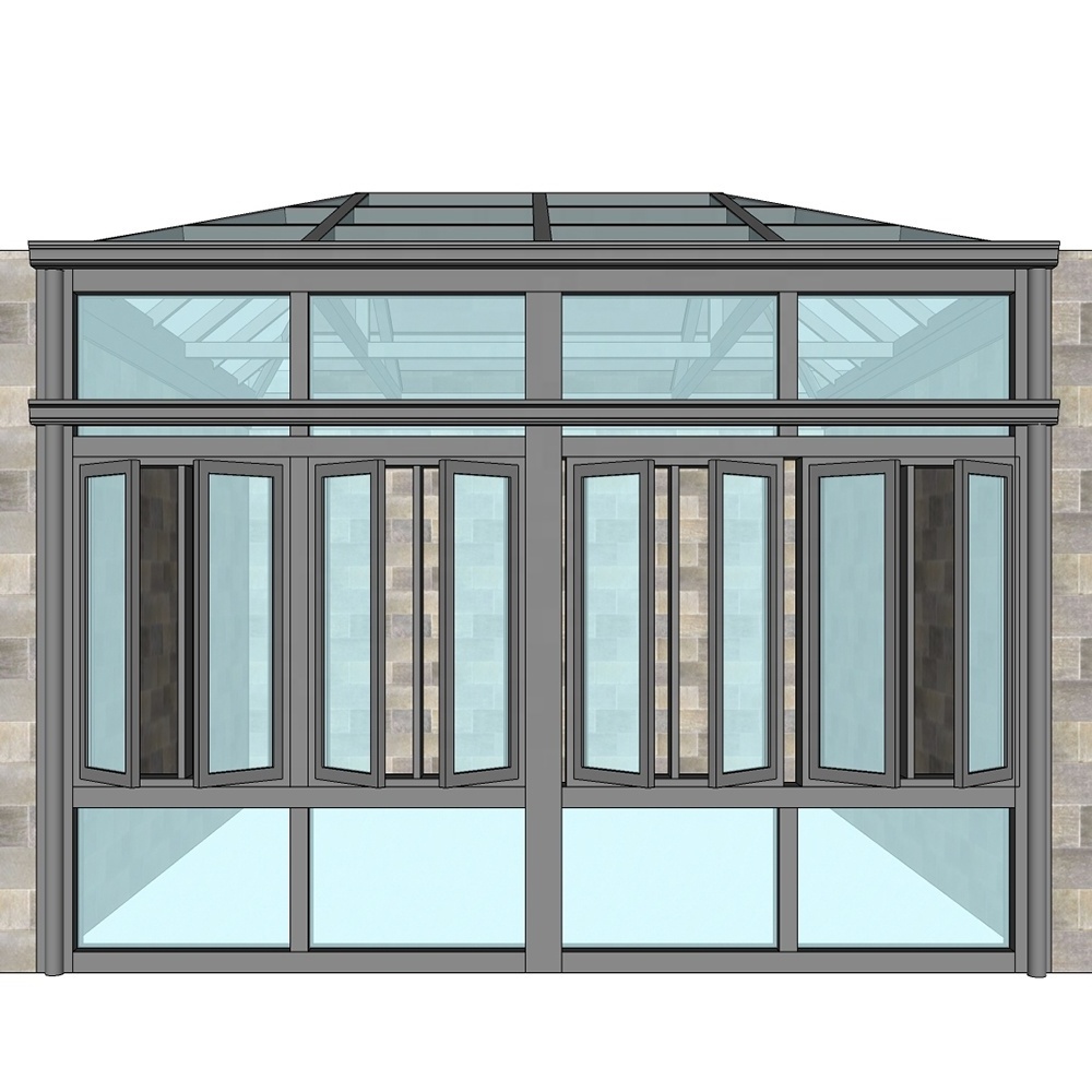 aluminium sunroom glass solarium sunroom for sale