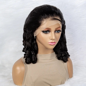 Wholesale 100% Human Hair Spring Bouncy Curl  Fumi Wig