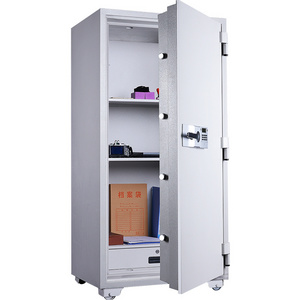 7120D Large Fireproof Safe For Money Business Metal Safe Box With Codel Lock and Double Keys