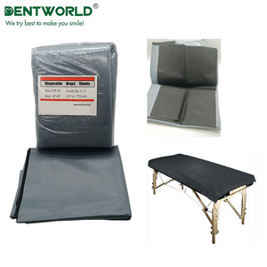 Guarddent disposable sheet Disposable massage non woven medical black waterproof disposable tattoo bed sheets for hospital