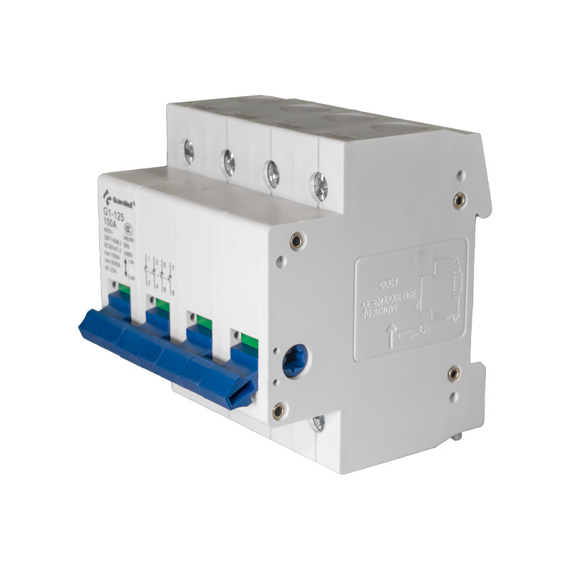 GuardWell G1-125-100A-4P AC Isolator Switch 3C Certification High Quality Disconnect Switch