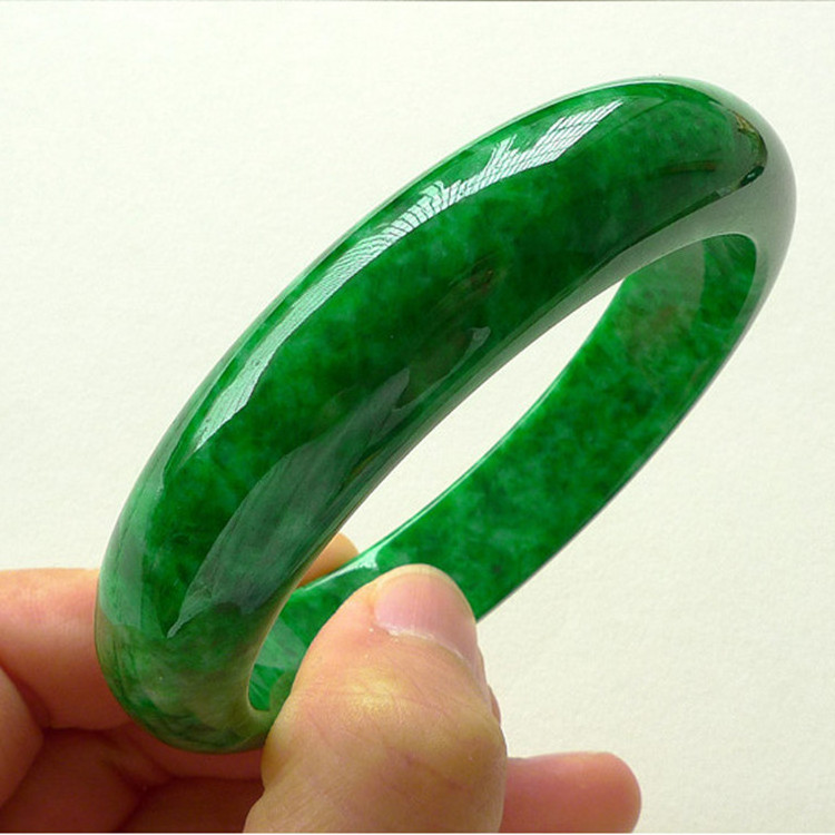 100% Natural Burma A grade jade jadeite emerald bracelet gemstone jewelry jade for women