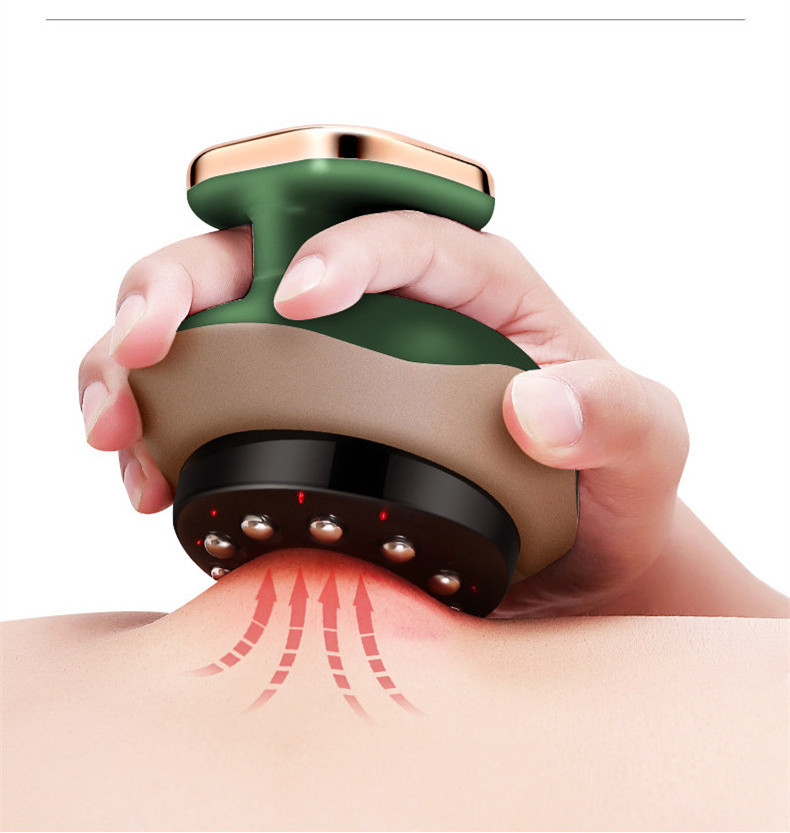 Professional Portable Chinese Vacuum Body Therapy Scraping Anti Cellulite Rechargeable Guasha Cupping Massager