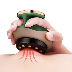 Professional Portable Chinese Vacuum Body Therapy Scraping Anti Cellulite Rechargeable Guasha Cupping Massager