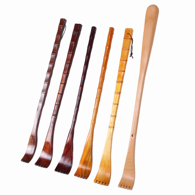 Wholesale Wood Back Scratchers body Scratch Self Massage Tool Backscratchers Hand Wooden Back Scratcher