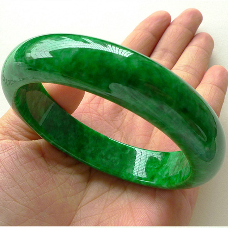 100% Natural Burma A grade jade jadeite emerald bracelet gemstone jewelry jade for women