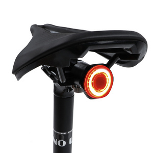 GUB 062-SR Intelligent Bicycle Flashlight Bike Rear Light Auto Start/Stop Brake Sensing Waterproof LED Charging Cycling lamp