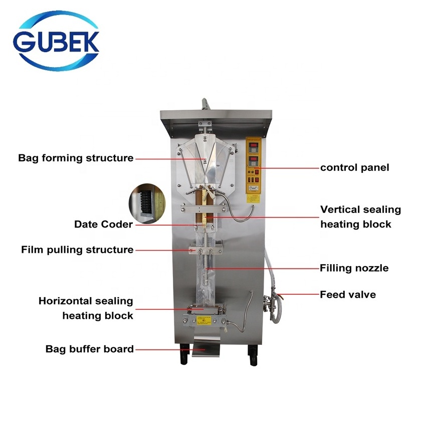 Hot Sale Sachet Water Juice Bag Filling Sealing Packing Machine in Africa