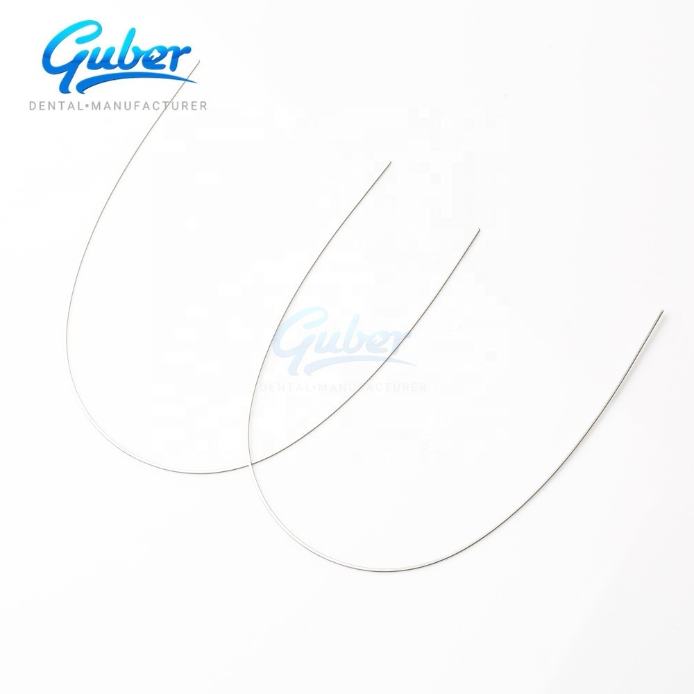 *Dental Consumables ortodoncia Round Ovoid Natural super elastic Niti arch wire Orthodontic brace Wire for dentist