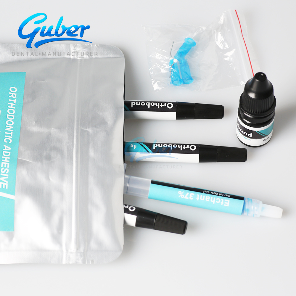 Guber Dental orthodontic light cure adhesive dental composite With Stable Function