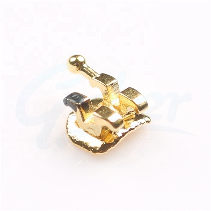 + Guber Top bracket orthodontic teeth braces quality Gold dental bracket Mini Roth orthodontic braces