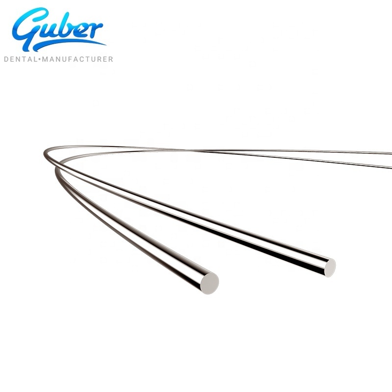 *Dental Consumables ortodoncia Round Ovoid Natural super elastic Niti arch wire Orthodontic brace Wire for dentist