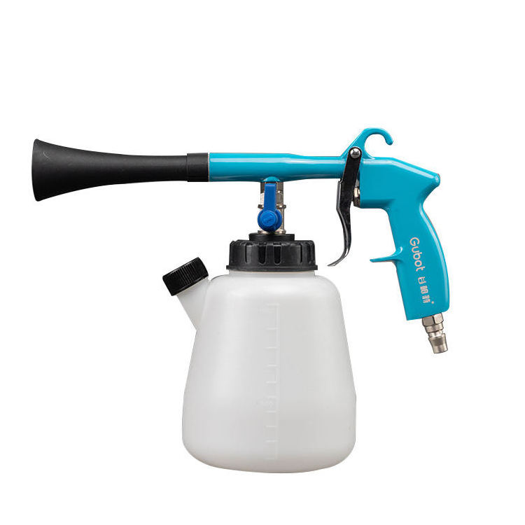 2 In 1 Car Cleaning Tool High Pressure Foam Gun Automotive Interior Dry Cleaning Car Vacuum Tornado Gun