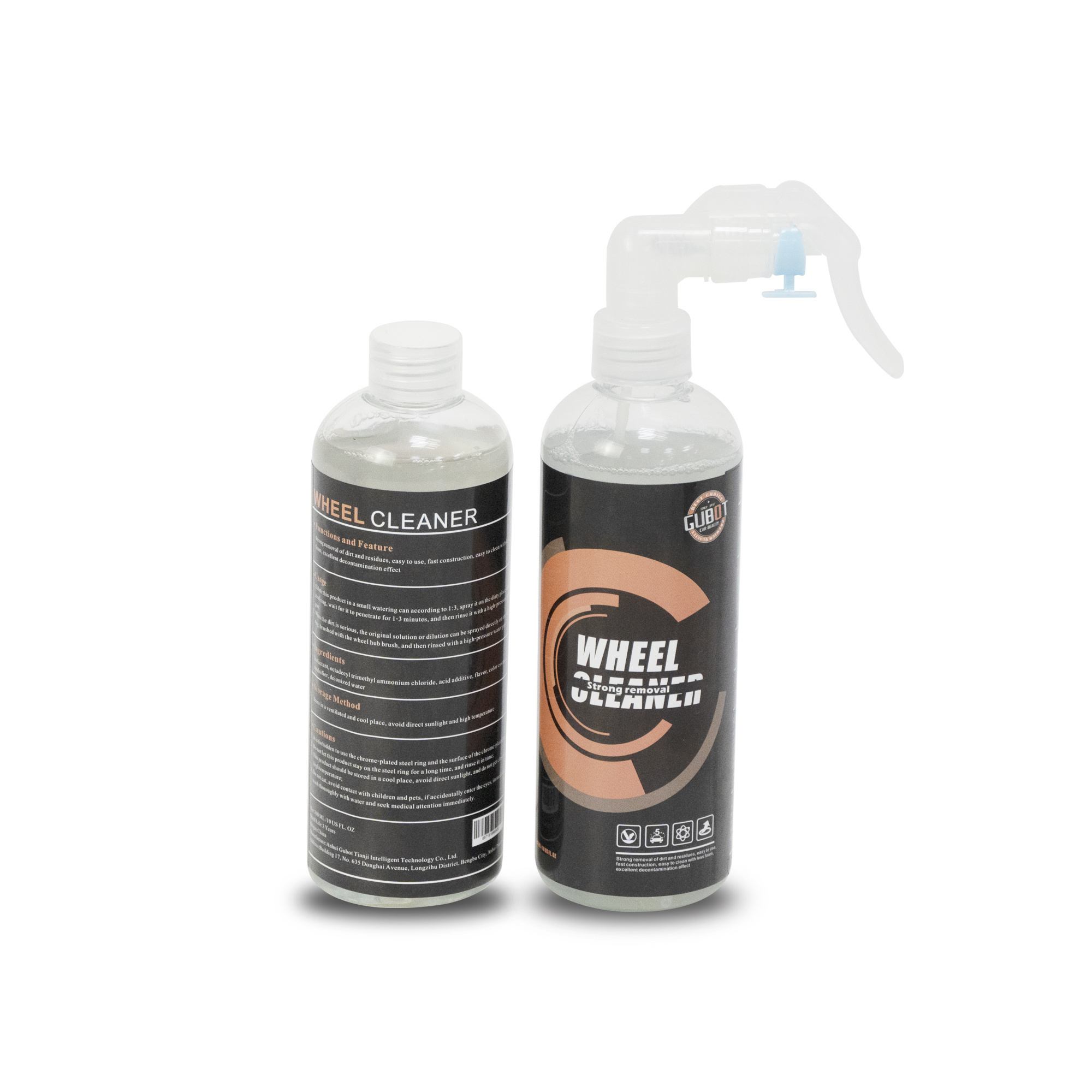 Wholesale car detailing products suppliers non acid alloy wheel rim aluminum cleaner