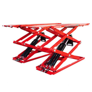 Automobile car lifts 6600 lb automotive mid rise scissor car lifter