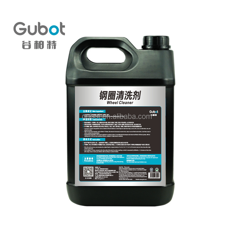 Gubot Car Care Wheel Cleaner 4L,Safe on Wheels, Iron Dissolving Technology