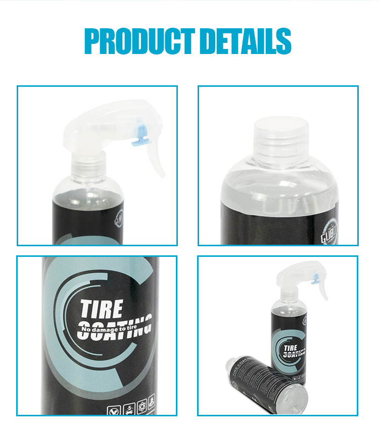 Automobile Tire Brightener Water Repellent Protection,Brightening Polishing And Curing  Wax Tire Wax Coating