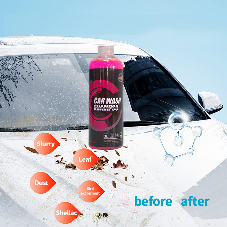 2023 car accessories cleaning chemical soap car snow foam auto wash shampoo car wash and wax