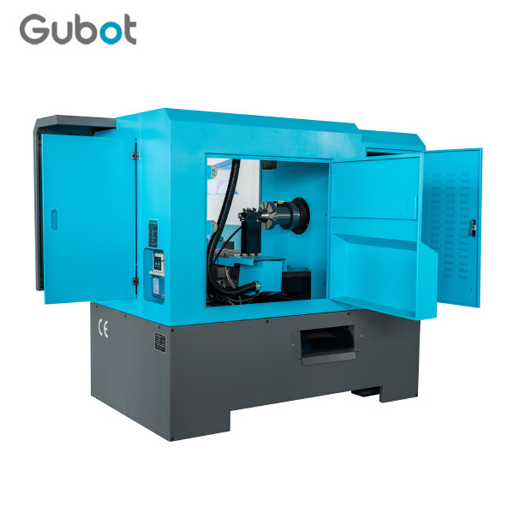 Gubot 2020 tyre  wheel polishing and refurbishing repair cnc lathe machine lowest price  GBT-LSB300