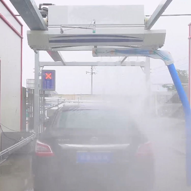 Tunel Carwash Wash Full High Pressure Automatic Car Washing Machine Touchless Car