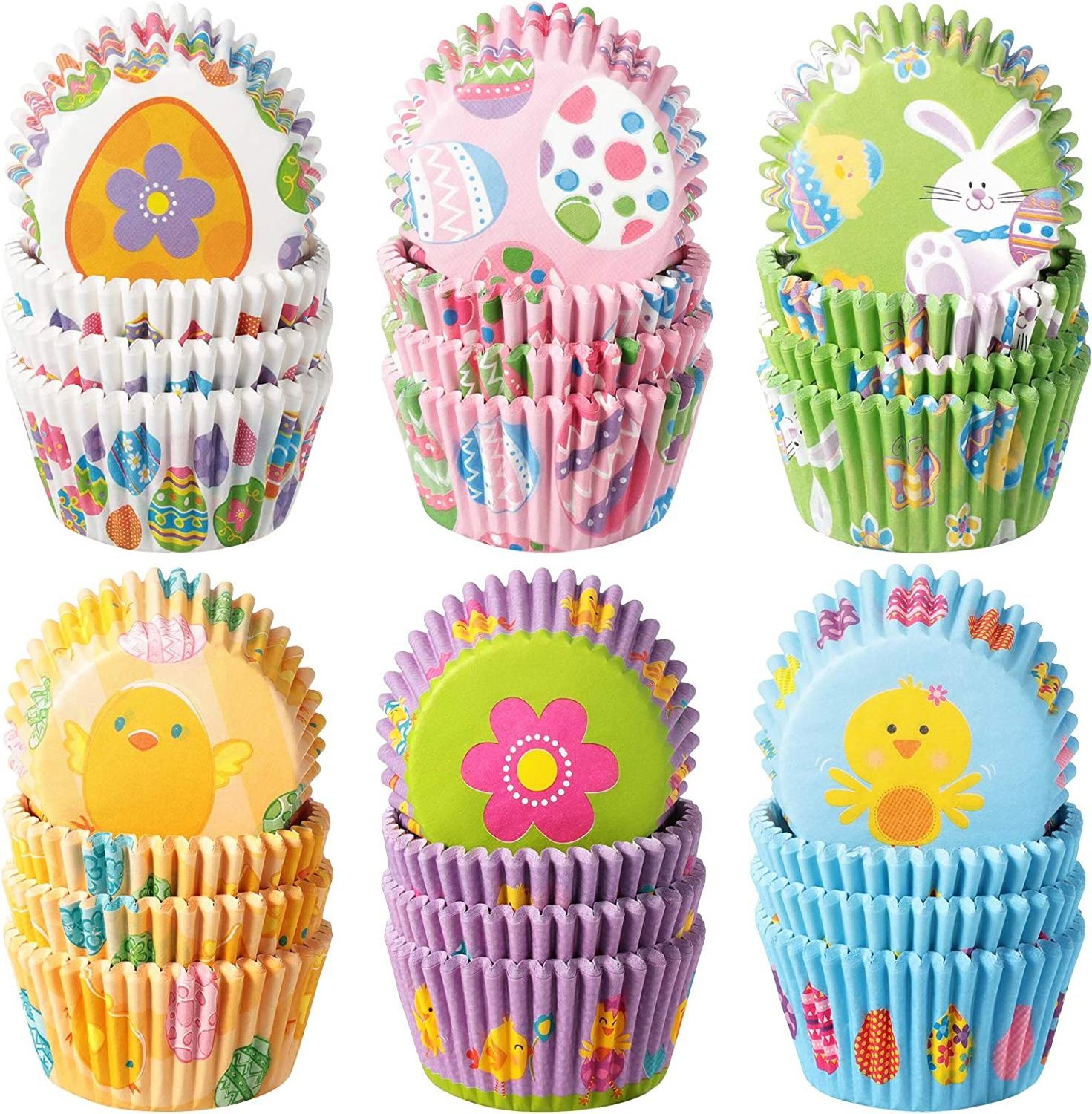 50pcs Cupcake Baking Cups Square Cupcake Liners Disposable Baking Wrappers Muffin Cups Desserts Holders for Bread Muffins Mini