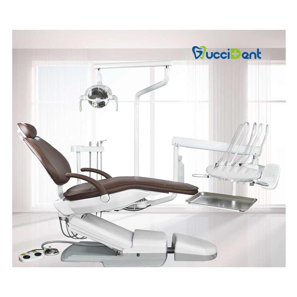 Luxury dental chair unit with CE approved best price cheap portable dental unit dental clinic chair