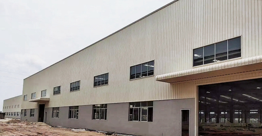 Quick installation of prefabricated warehouse building steel structure metal garage building kit