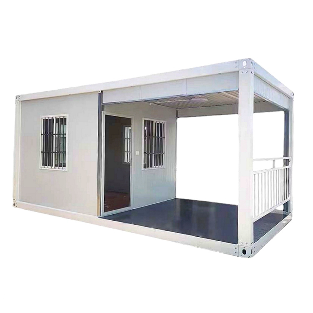 Prefabricated office buildings are easy to assemble modern small residential modular container houses for sale