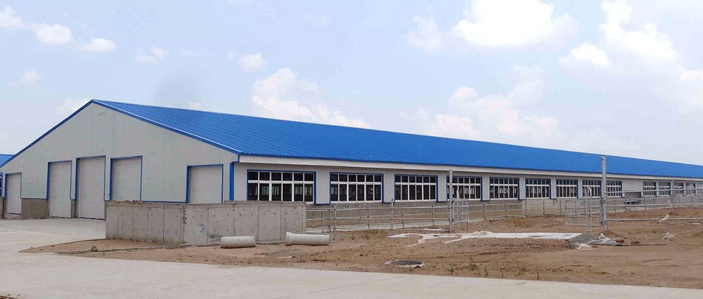 Quick installation of prefabricated warehouse building steel structure metal garage building kit