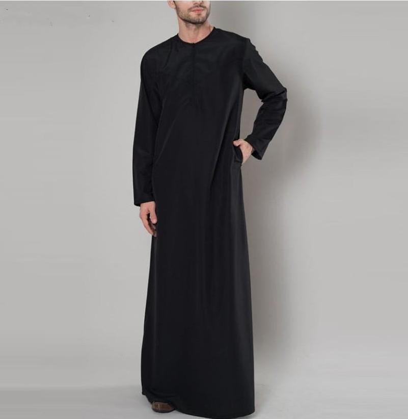 Wholesale Cheap Dafah Thobes Mens Daffah Muslim Clothing Robes Islamic Wear Daffah Men Aseel Thobe