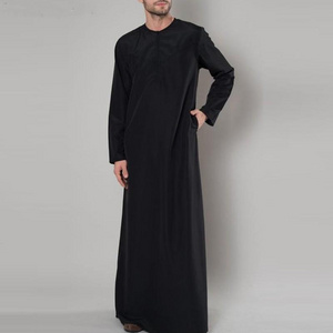 Wholesale Cheap Dafah Thobes Mens Daffah Muslim Clothing Robes Islamic Wear Daffah Men Aseel Thobe