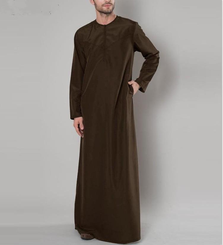 Wholesale Cheap Dafah Thobes Mens Daffah Muslim Clothing Robes Islamic Wear Daffah Men Aseel Thobe