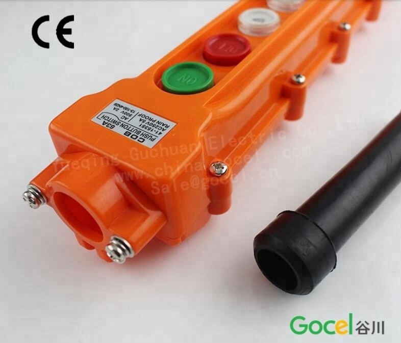 COB-63A Waterproof control service switch lifting button switch up and down electric hoist