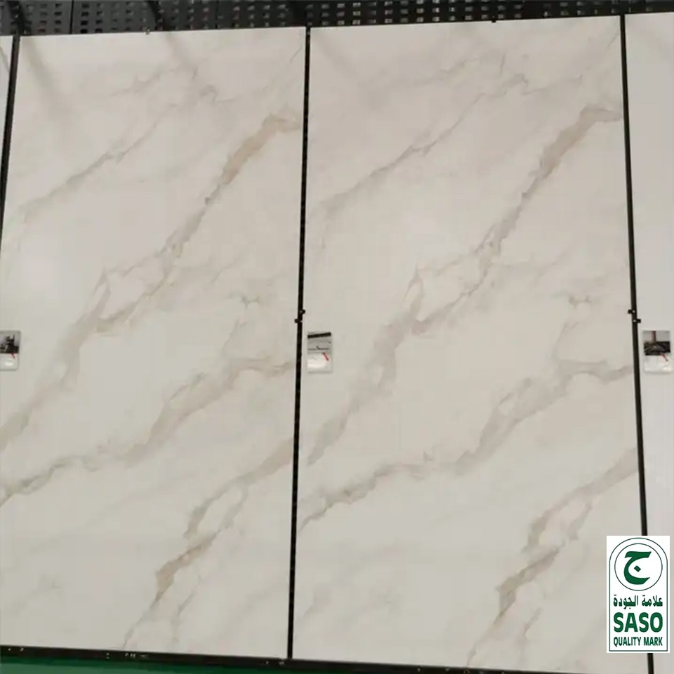 Continuous Marble Pattern Sintered Stone Rock Slab Large Thin Wall Floor Tiles