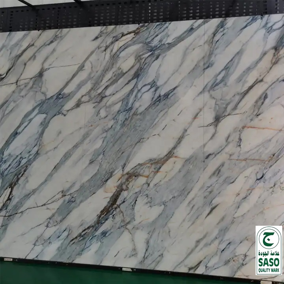 Continuous Marble Pattern Sintered Stone Rock Slab Large Thin Wall Floor Tiles