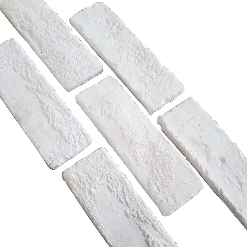 White interior background wall artificial stone cultural brick exterior wall thin brick veneer