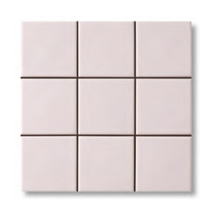 Wholesale Backsplash Kitchen Bath Room Wall Cheap 4x4 Ceramic Mesh-back 97*97mm pink Mosaic Floor Tiles