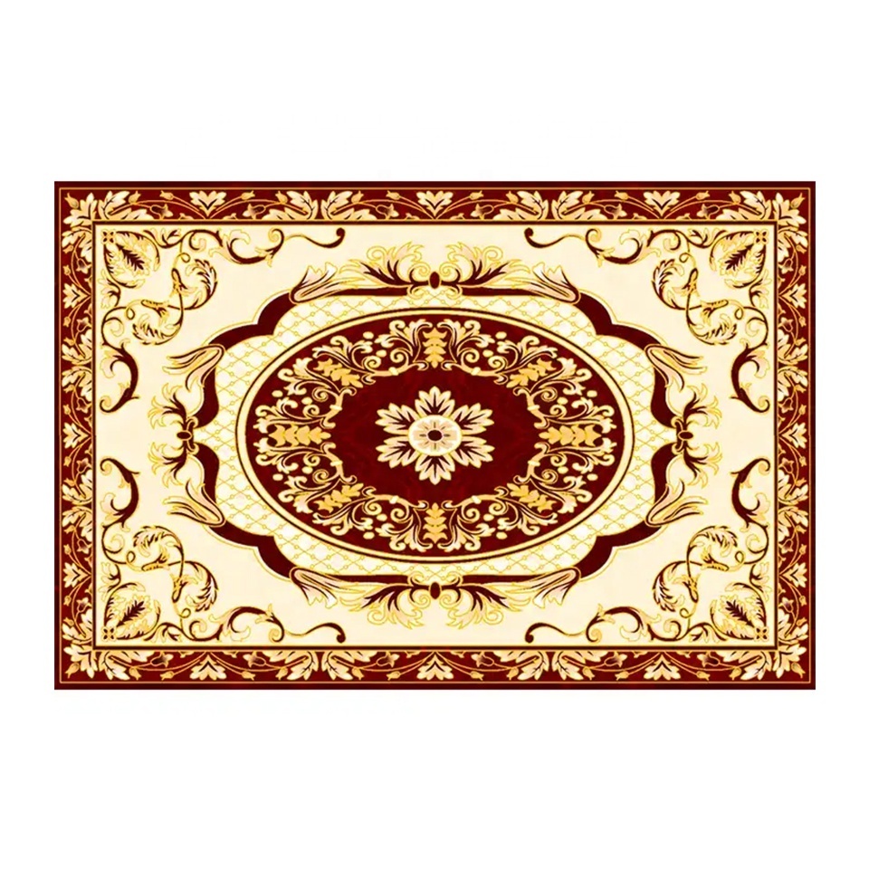 1800x1200mm Living Room Decorative Floor Carpet Medallion Tile Ceramic Crystal Polished