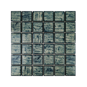 GUCI blue grey ceramic wall floor mosaic glazed glossy kitchen bathroom backsplash