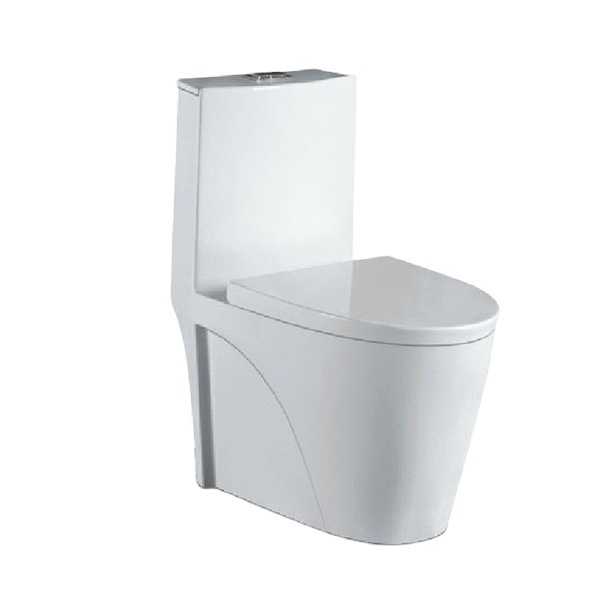 GUCI sanitaryware modern design simple one piece toilet bowl porcelain