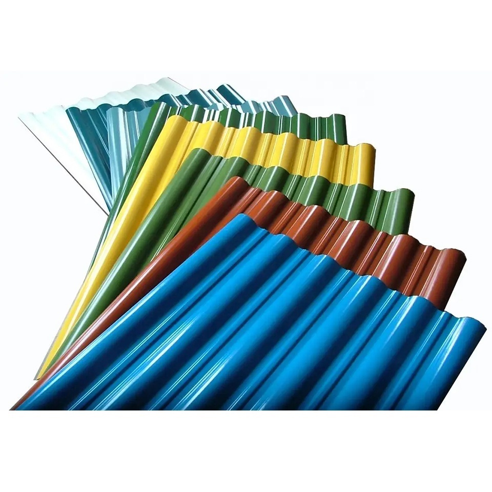 Customize size 3 Layers Thermal Plastic UPVC Roof tile Sheets Corrugated Roofing Tile