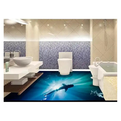 seaworld picture bathroom 3d floor tile porcelain wall floor tile