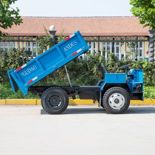 Heavy duty electric mini dumper engineering 4 wheel diesel dump truck 4x4 mini wheel dumper 2 ton 3 ton agricultural dump truck